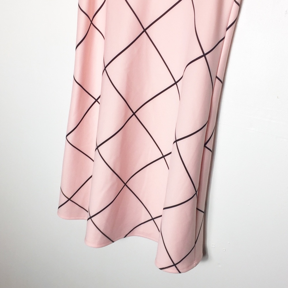 Tiana B. Pink Black Sleeveless Mini Dress C3 - Picture 4 of 7